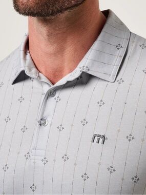 Travis Mathew Featherweight Deco Polo NWT